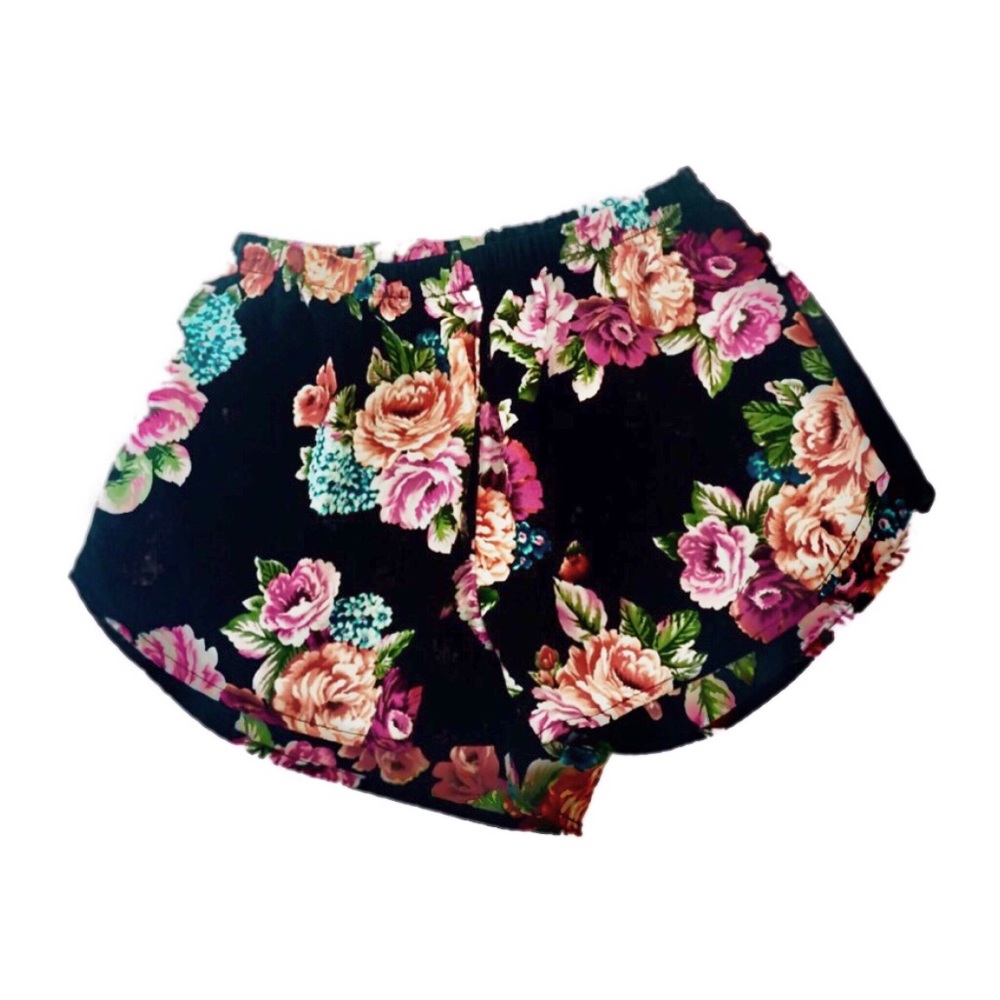 Floral Mini Shorts